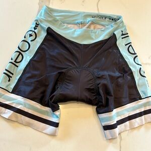 Coeur 6” cycling shorts black/blue